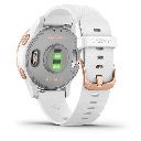 Garmin VivoActive 4S Smart Watch (White/Rose Gold)