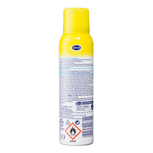 Scholl Fresh Step Foot Spray Anti Perspirant 24 Hour 96g