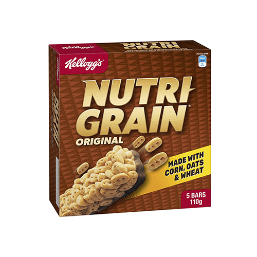 Kellogg's Nutri Grain Bars Original 5 Pack