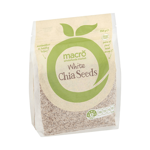 Macro White Chia Seeds 350g