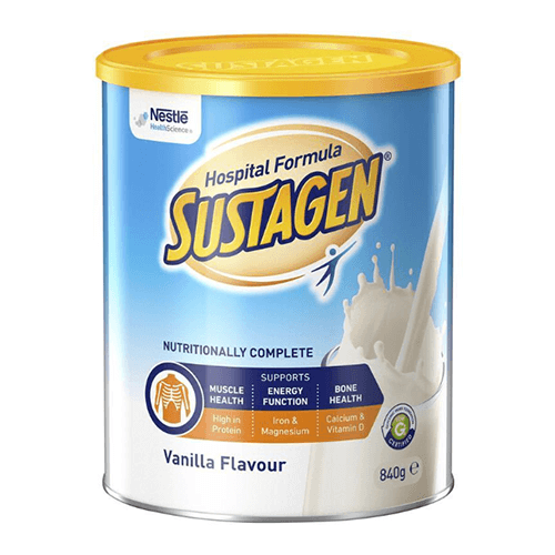 Sustagen Hospital Formula Nutritional Supplement Vanilla Flavour 840g