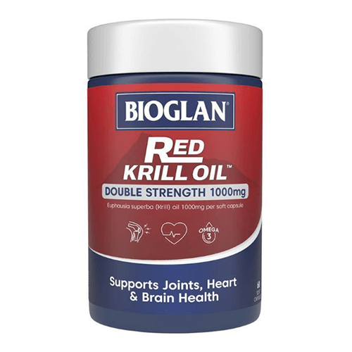 Bioglan Red Krill Oil 1000mg 60 Capsules