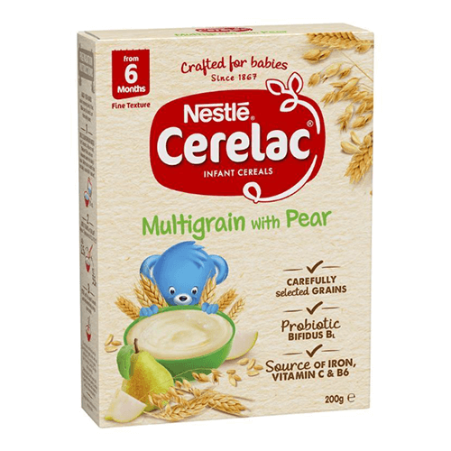 Nestle CERELAC Multigrain with Pear Baby Cereal Stage 3 – 200g