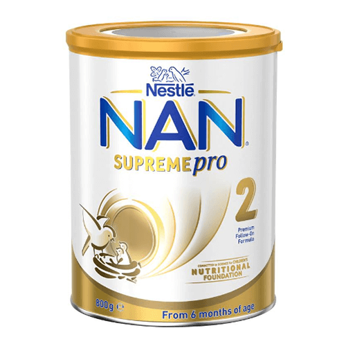 Nestle NAN SUPREMEpro 2 Premium Baby Follow-on Formula Powder, From 6 to 12 Months – 800g