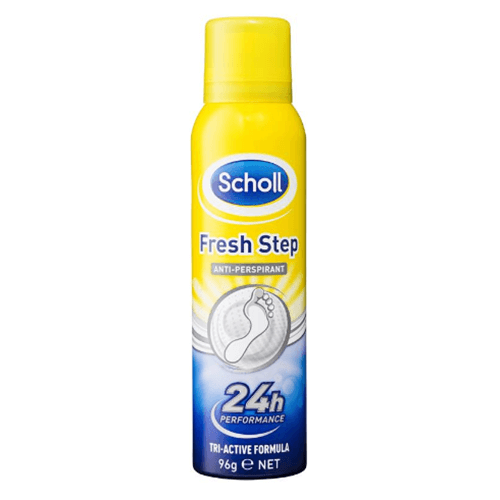 Scholl Fresh Step Foot Spray Anti Perspirant 24 Hour 96g