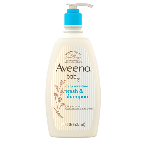 Aveeno Baby Daily Moisture Lightly Scented Wash & Shampoo
