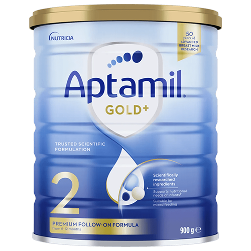 Aptamil Gold+ 2 Baby Follow-On Formula From 6-12 Months