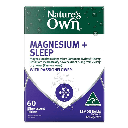Nature's Own Magnesium + Sleep Effervescent with Passionflower 60 Tablets
