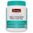 Swisse Ultiboost Odourless High Strength Wild Fish Oil 1500mg 400 Capsules